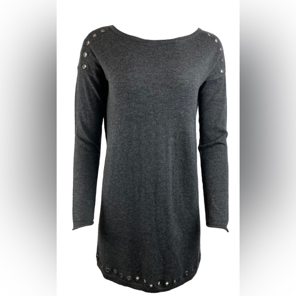 Zadig & Voltaire Edgy Sweater with Steel Eyelets - Picture 1 of 8